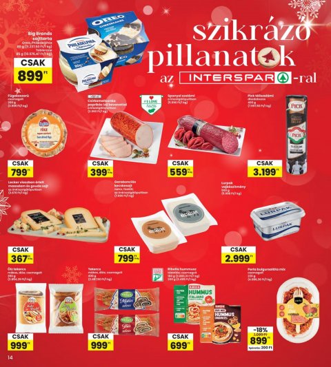 INTERSPAR akciós újság