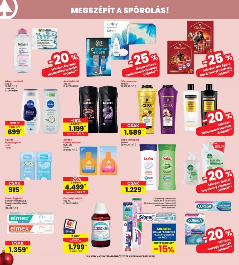 INTERSPAR akciós újság