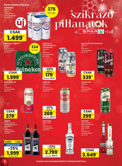 SPAR akciós újság