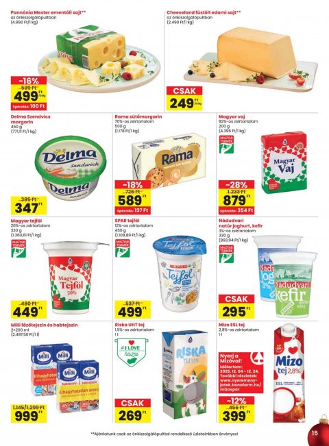 SPAR akciós újság