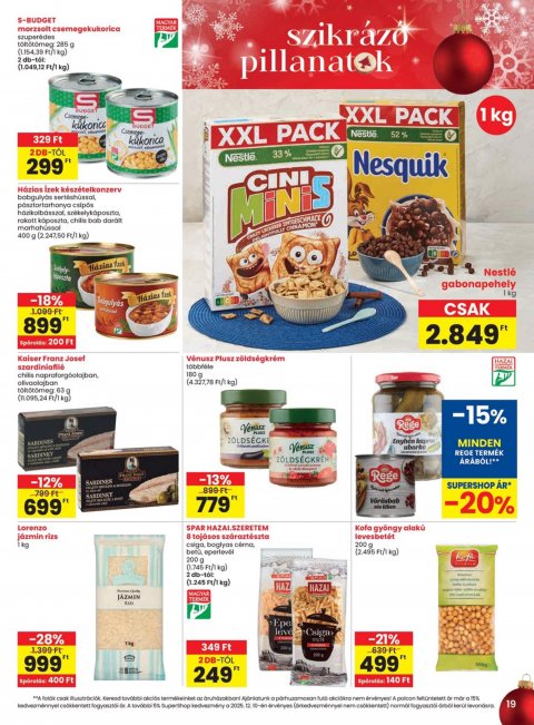 SPAR akciós újság