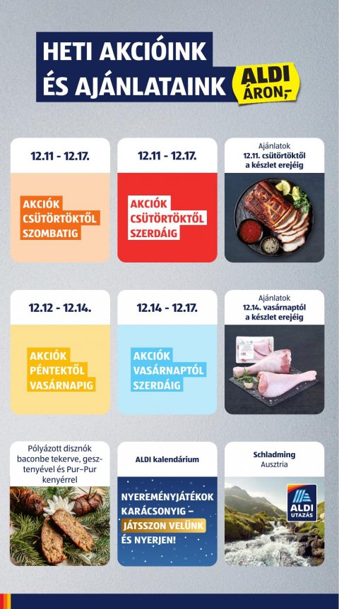 ALDI akciós újság