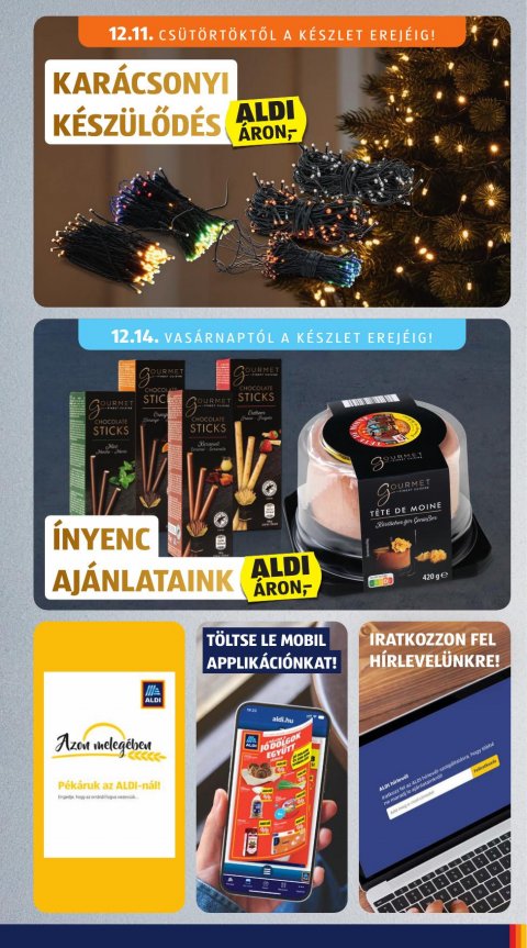 ALDI akciós újság