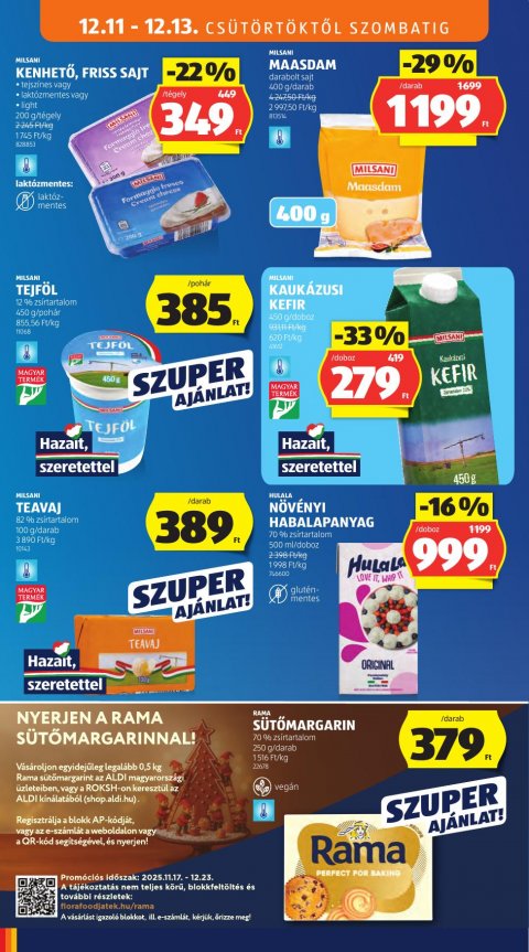 ALDI akciós újság
