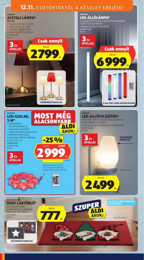 ALDI akciós újság