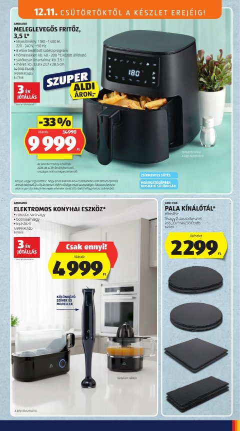 ALDI akciós újság