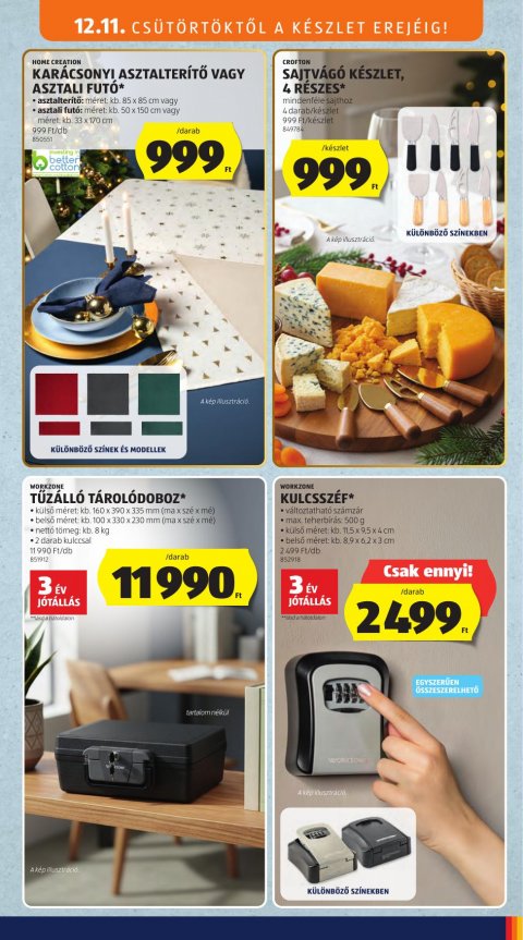 ALDI akciós újság