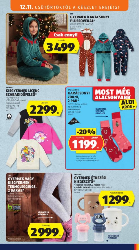 ALDI akciós újság