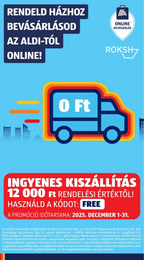 ALDI akciós újság