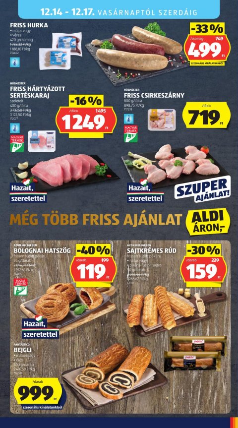 ALDI akciós újság