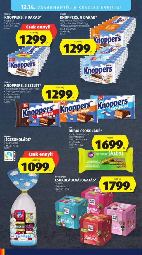 ALDI akciós újság