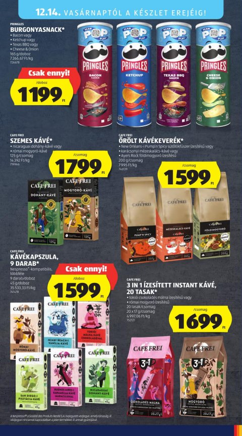 ALDI akciós újság