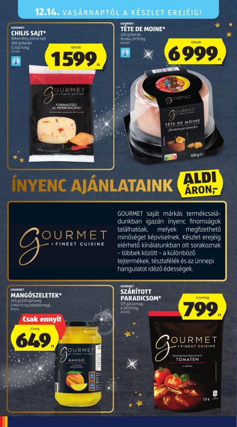 ALDI akciós újság