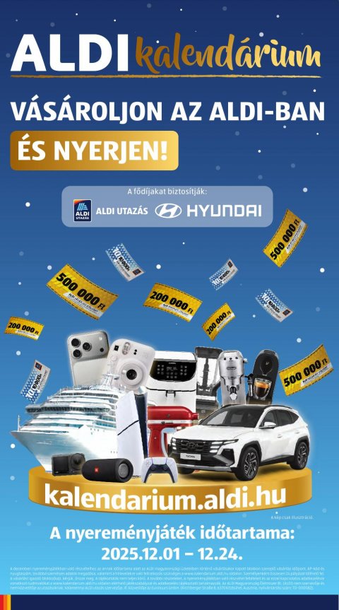 ALDI akciós újság