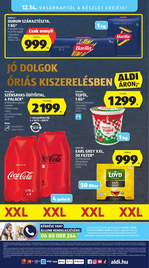 ALDI akciós újság