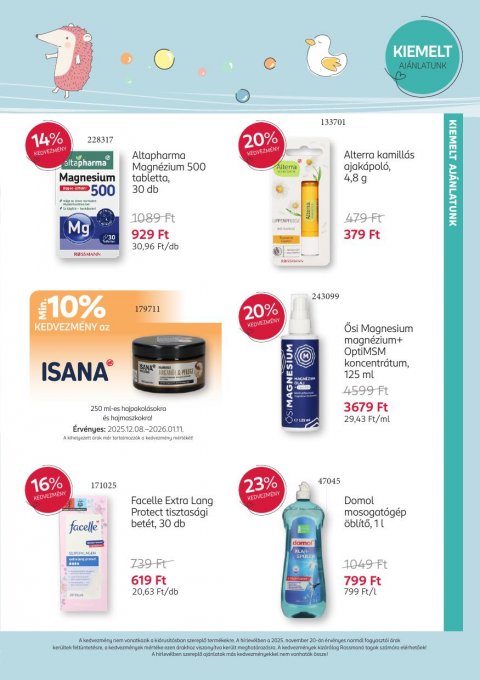 ROSSMANNÓ akciós újság