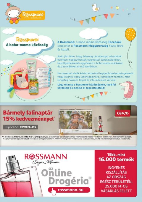 ROSSMANNÓ akciós újság