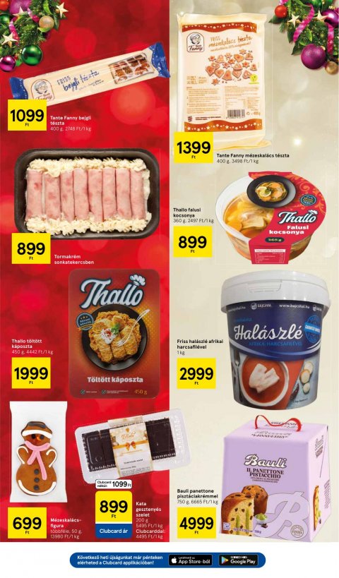 TESCO Szupermarket akciós újság