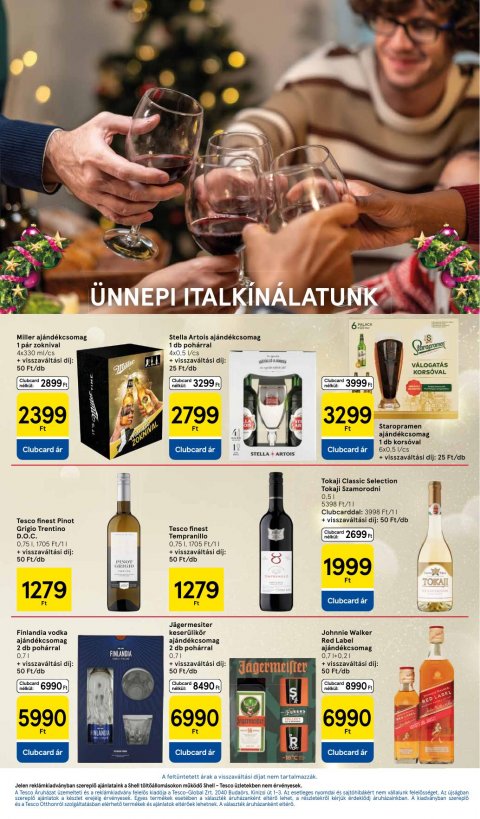 TESCO Szupermarket akciós újság