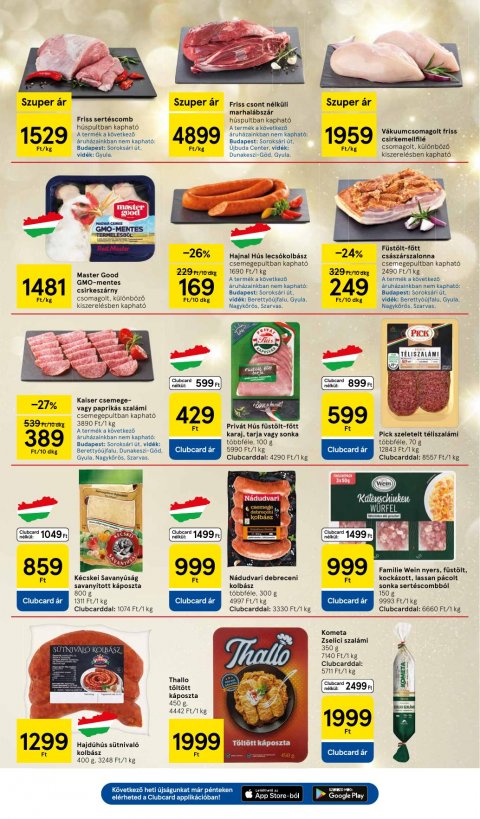 TESCO Hipermarket akciós újság