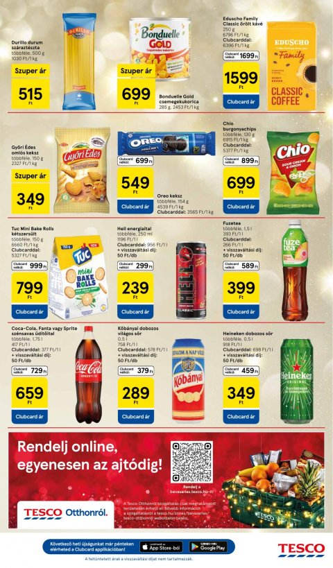 TESCO Hipermarket akciós újság