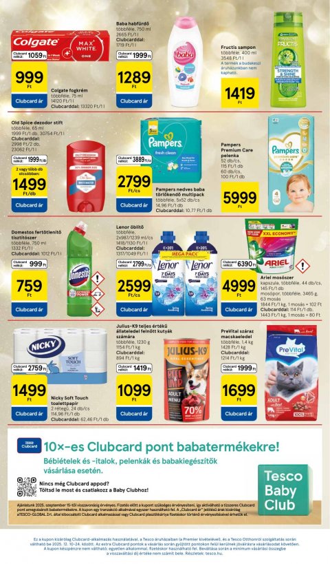 TESCO Hipermarket akciós újság