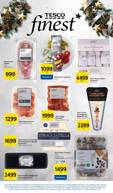 TESCO Hipermarket akciós újság