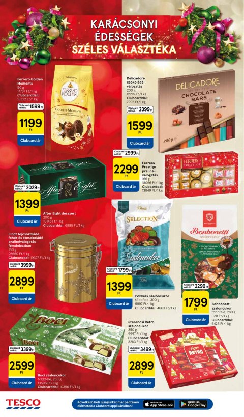 TESCO Hipermarket akciós újság