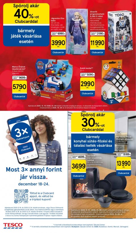 TESCO Hipermarket akciós újság