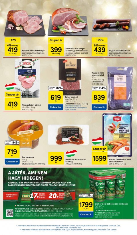 TESCO Hipermarket akciós újság