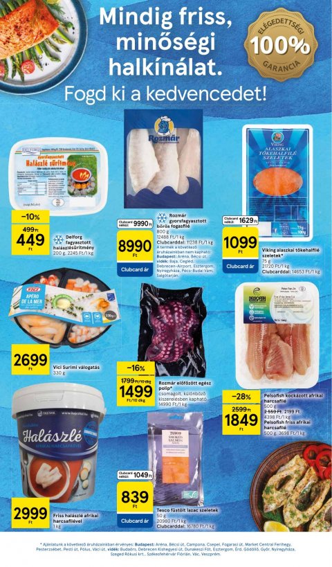 TESCO Hipermarket akciós újság