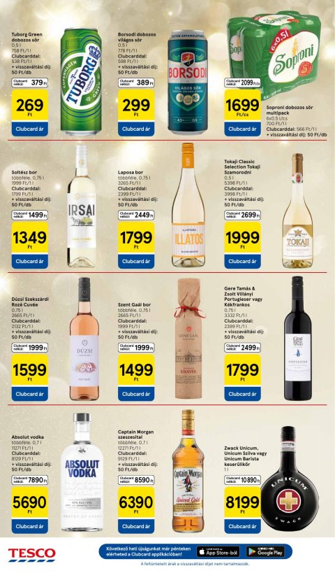 TESCO Hipermarket akciós újság