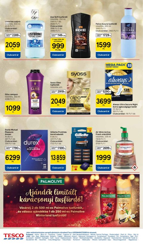 TESCO Hipermarket akciós újság