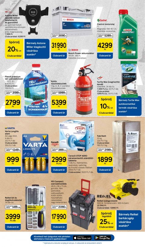 TESCO Hipermarket akciós újság