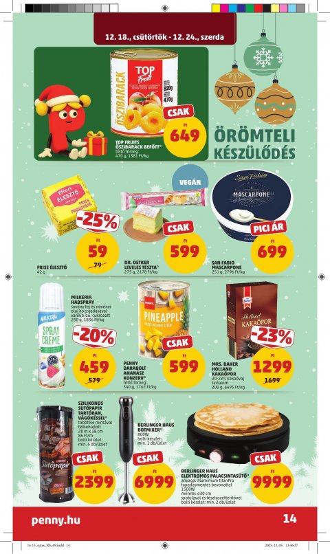 PENNY akciós újság