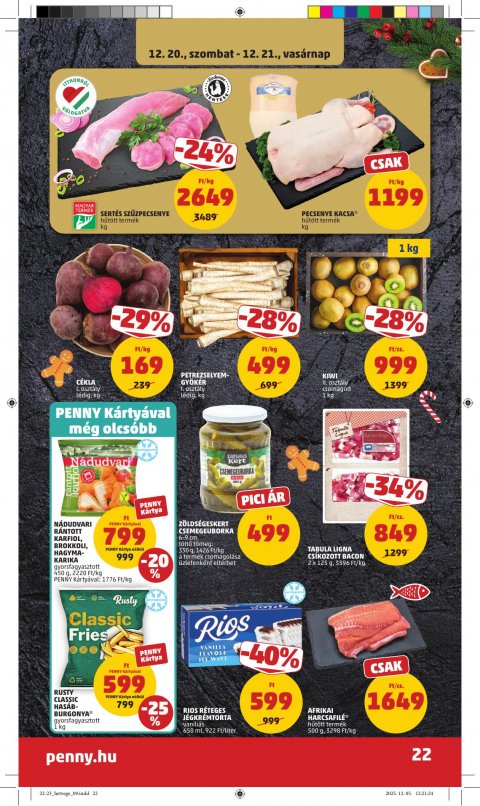 PENNY akciós újság