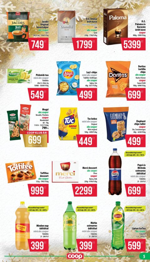 COOP Nyírzem akciós újság