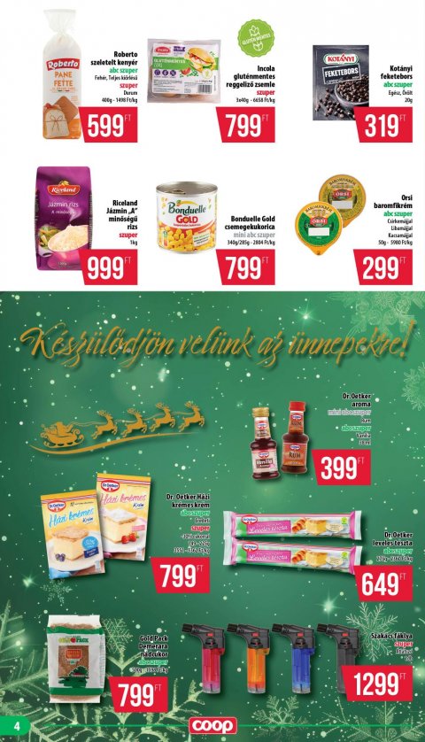 COOP Mecsek akciós újság