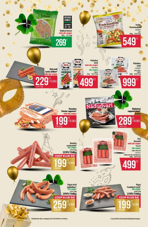 COOP Észak-Kelet akciós újság