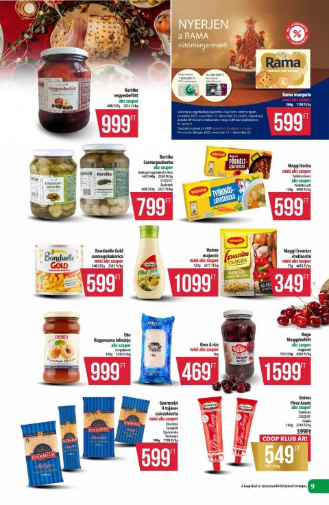 COOP Észak-Kelet akciós újság