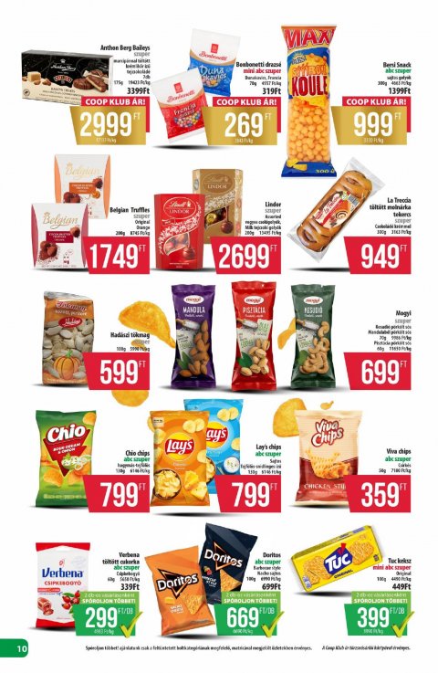 COOP Észak-Kelet akciós újság