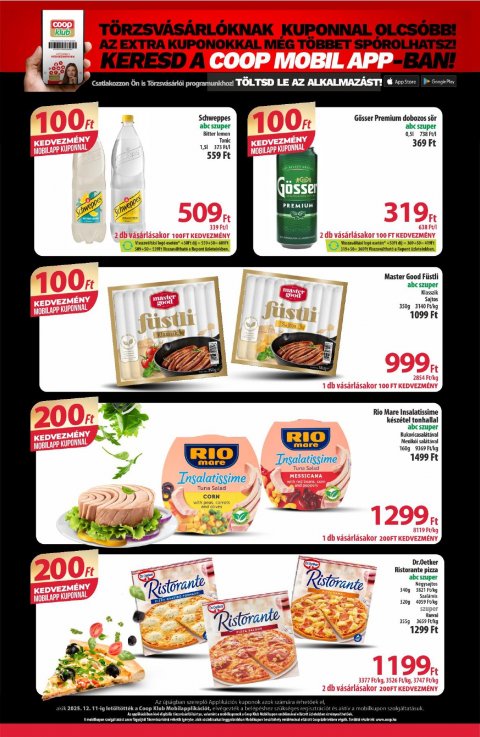 COOP Észak-Kelet akciós újság