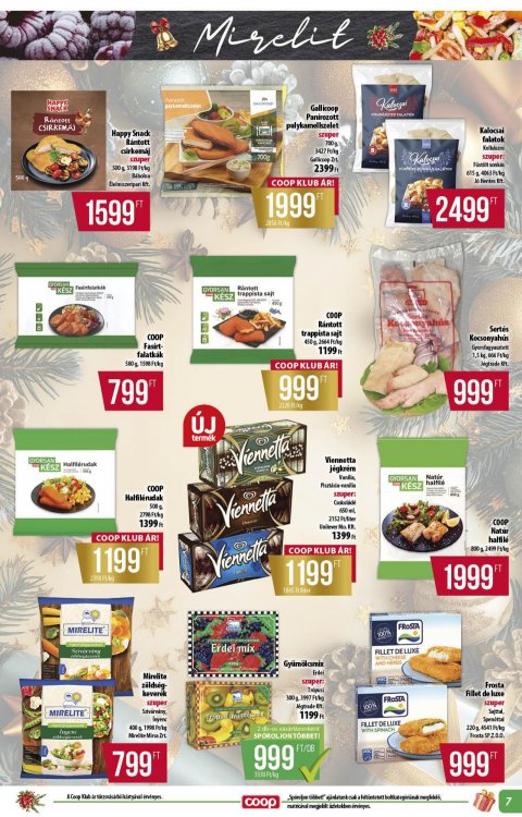 COOP Alföld akciós újság