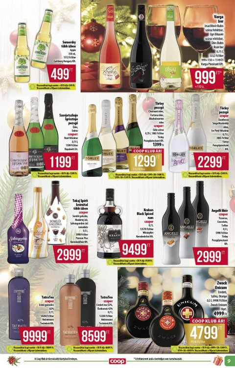 COOP Alföld akciós újság