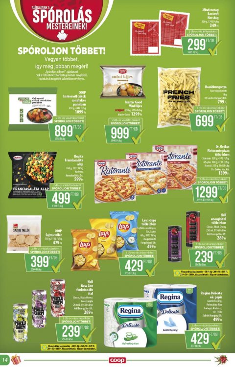 COOP Alföld akciós újság