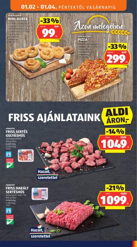 ALDI akciós újság