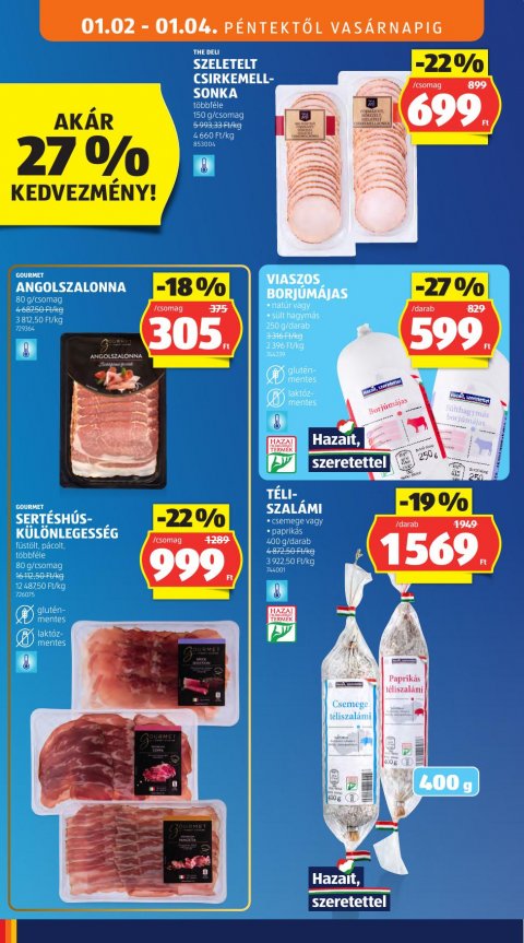 ALDI akciós újság