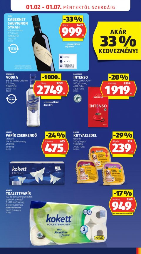 ALDI akciós újság