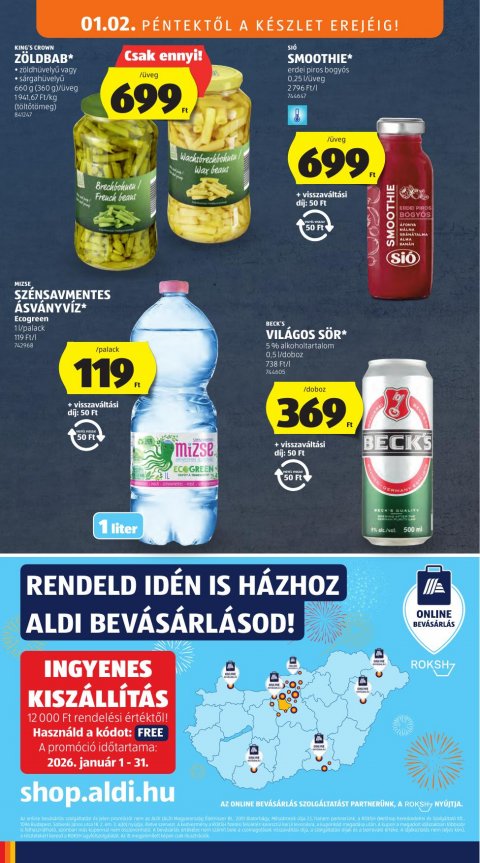 ALDI akciós újság