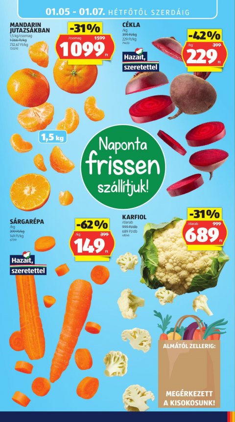 ALDI akciós újság